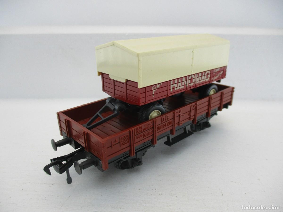 Trenes escala: VAGON MERCANCIA ESCALA HO REF HL - Foto 2