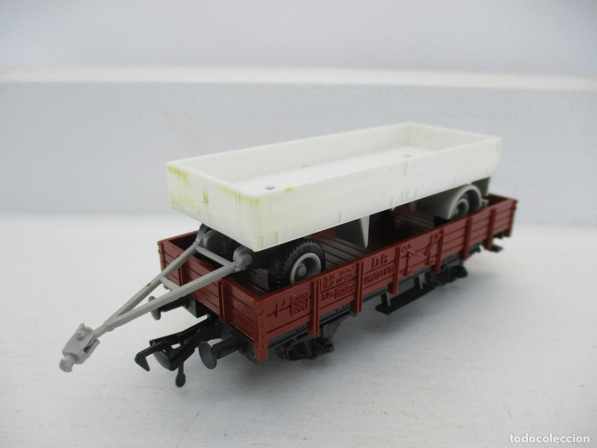 Trenes escala: VAGON MERCANCIA ESCALA HO REF HL - Foto 2