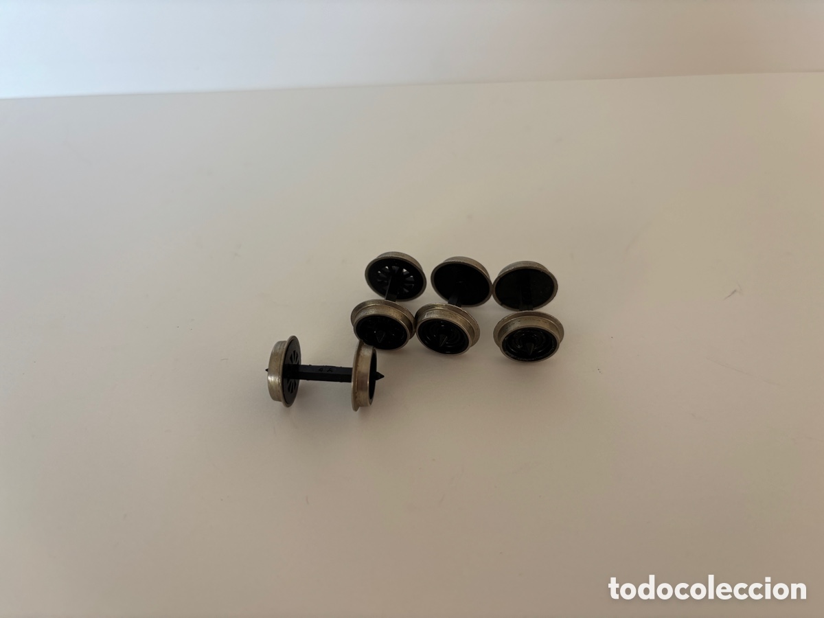 Trenes escala: Ruedas para vagones H0 - Foto 2