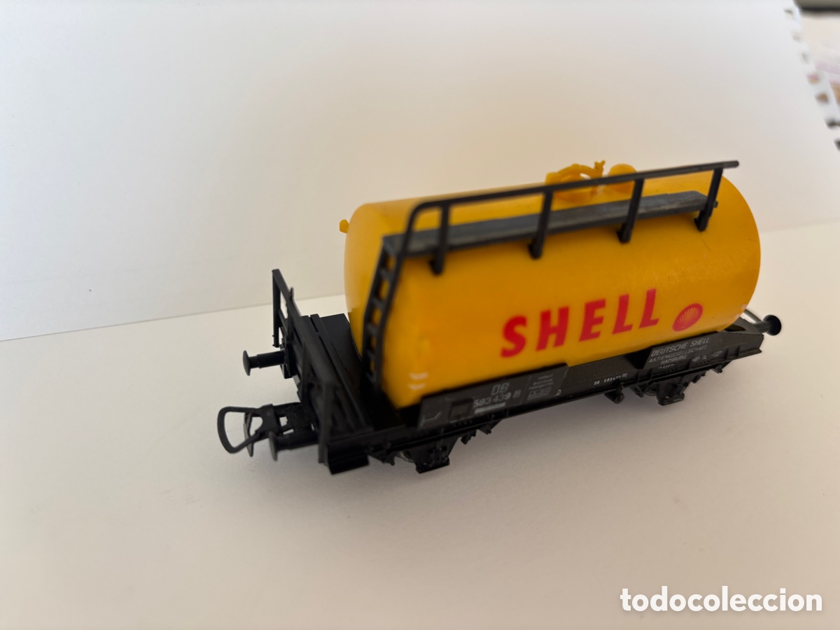 Trenes escala: Vag&oacute;n Shell escala H0 - Foto 2