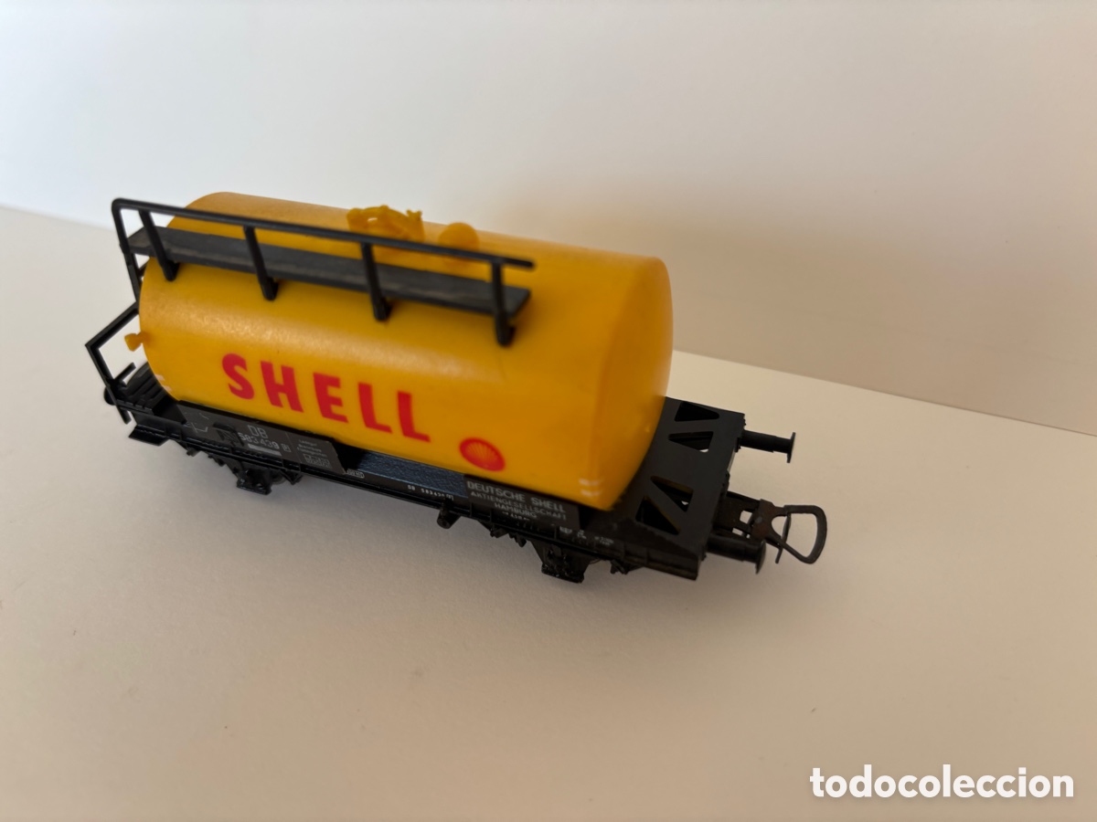 Trenes escala: Vag&oacute;n Shell escala H0 - Foto 3
