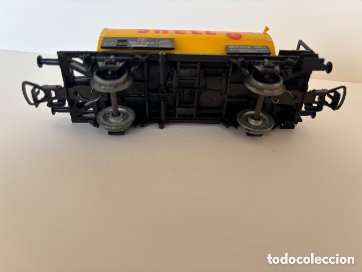 Trenes escala: Vag&oacute;n Shell escala H0 - Foto 7