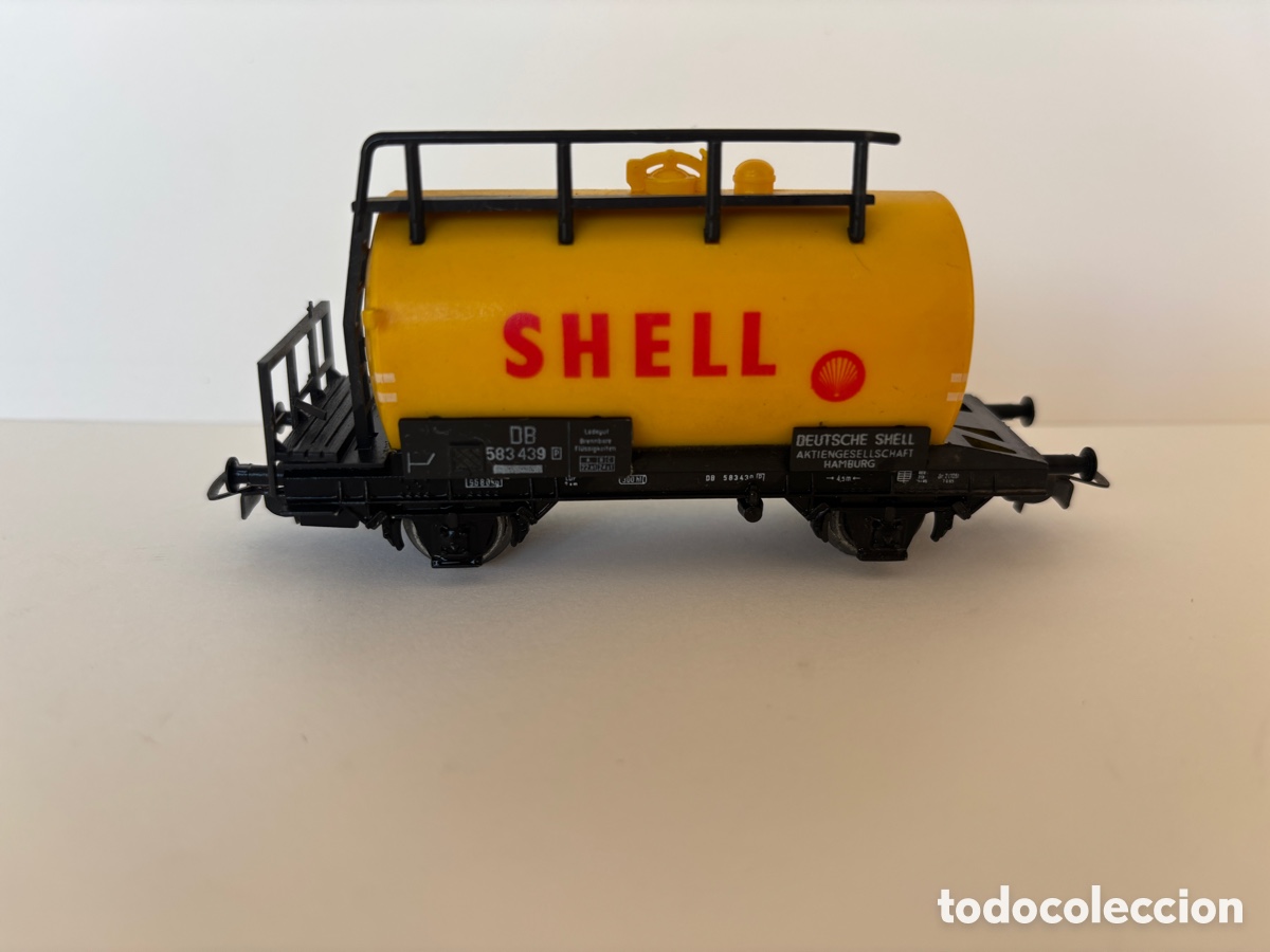 Trenes escala: Vag&oacute;n Shell escala H0