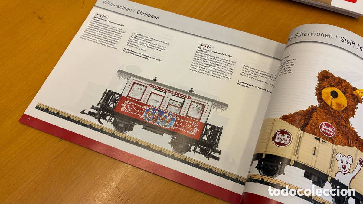 Trenes escala: Cat&aacute;logo LGB - new items - 2014 - Foto 6