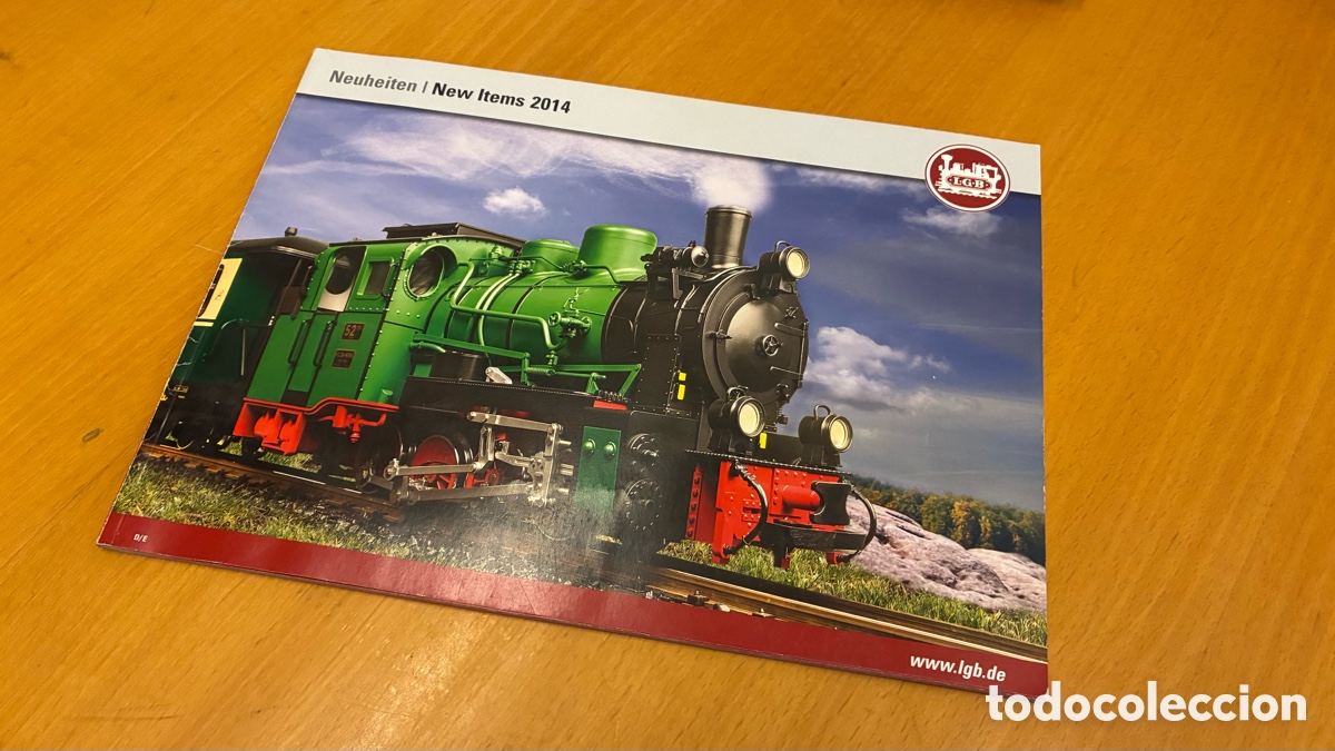 Trenes escala: Cat&aacute;logo LGB - new items - 2014