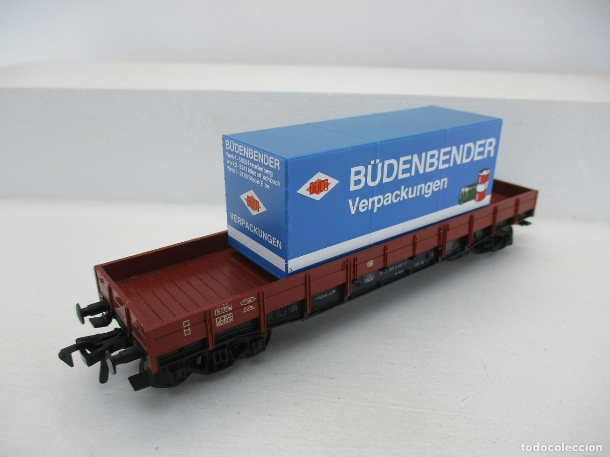Trenes escala: VAGON MERCANCIA ESCALA HO REF RM - Foto 2