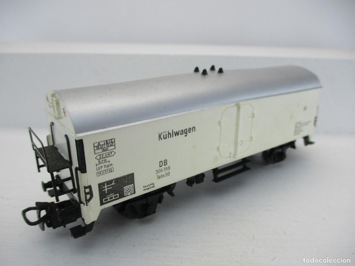 Trenes escala: VAGON MERCANCIA ESCALA HO REF SB - Foto 2