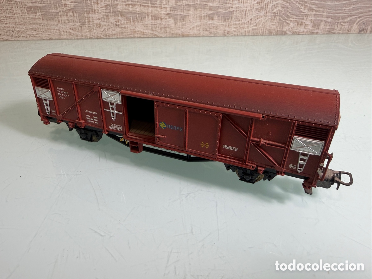 Trenes escala: Vag&oacute;n cerrado RENFE Arnold 4459 escala N | tren y ferrocarril