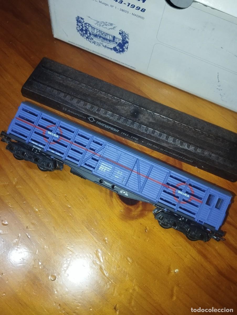 Trenes escala: Vag&oacute;n transfesa aniversario. - Foto 2