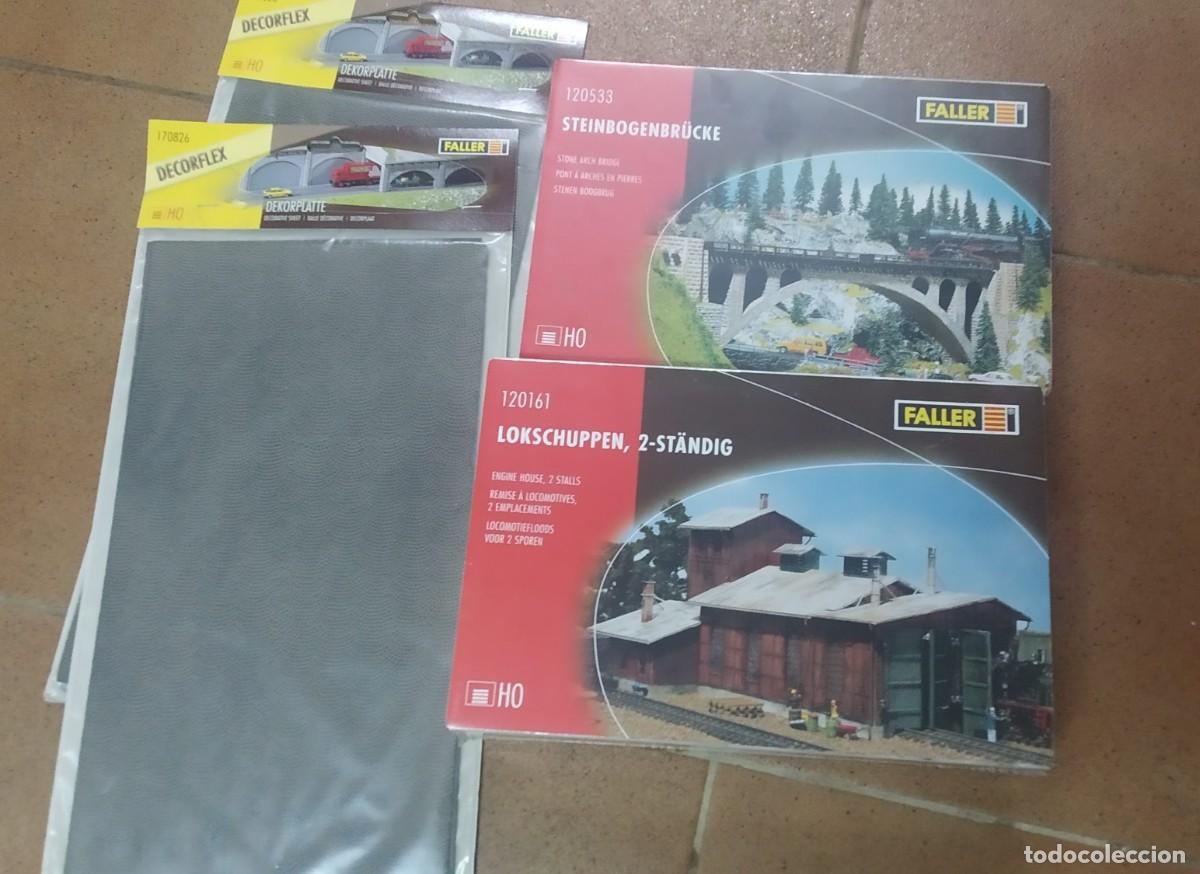 Trenes escala: FALLER H0. Ref 120161, 120533, 170826. Sin abrir.