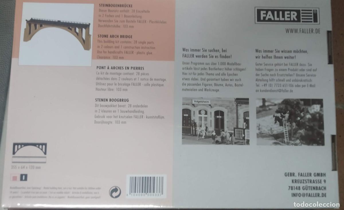 Trenes escala: FALLER H0. Ref 120161, 120533, 170826. Sin abrir. - Foto 4