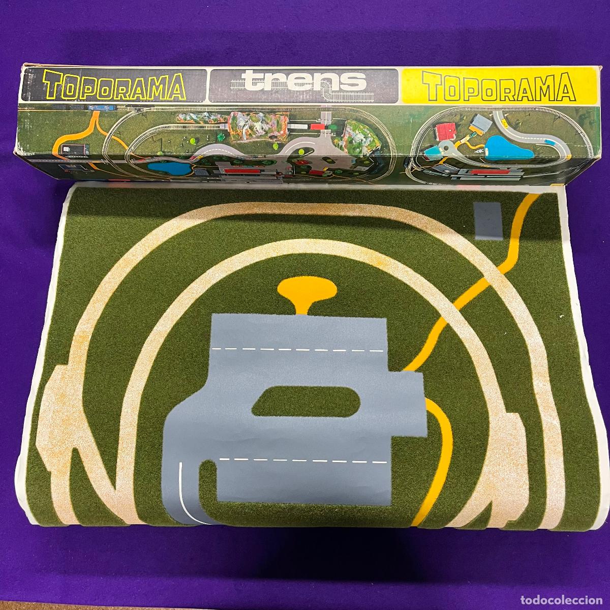Trenes escala: TOPORAMA TRENS. REFERENCIA 1001.TAPIZ PARA MAQUETAS DE TREN. EN SU CAJA ORIGINAL.