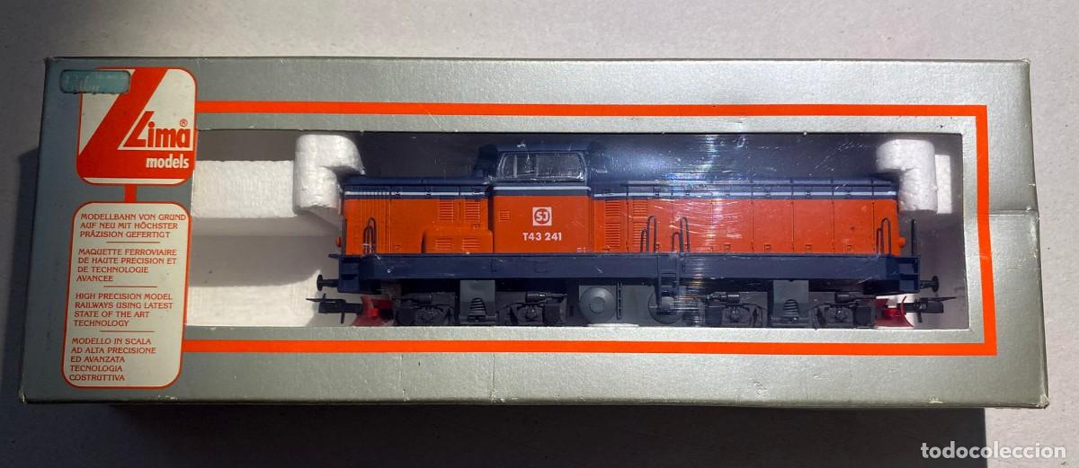 Comboios Escala: Locomotora marca LIMA modelo SJ T43241 Escala HO