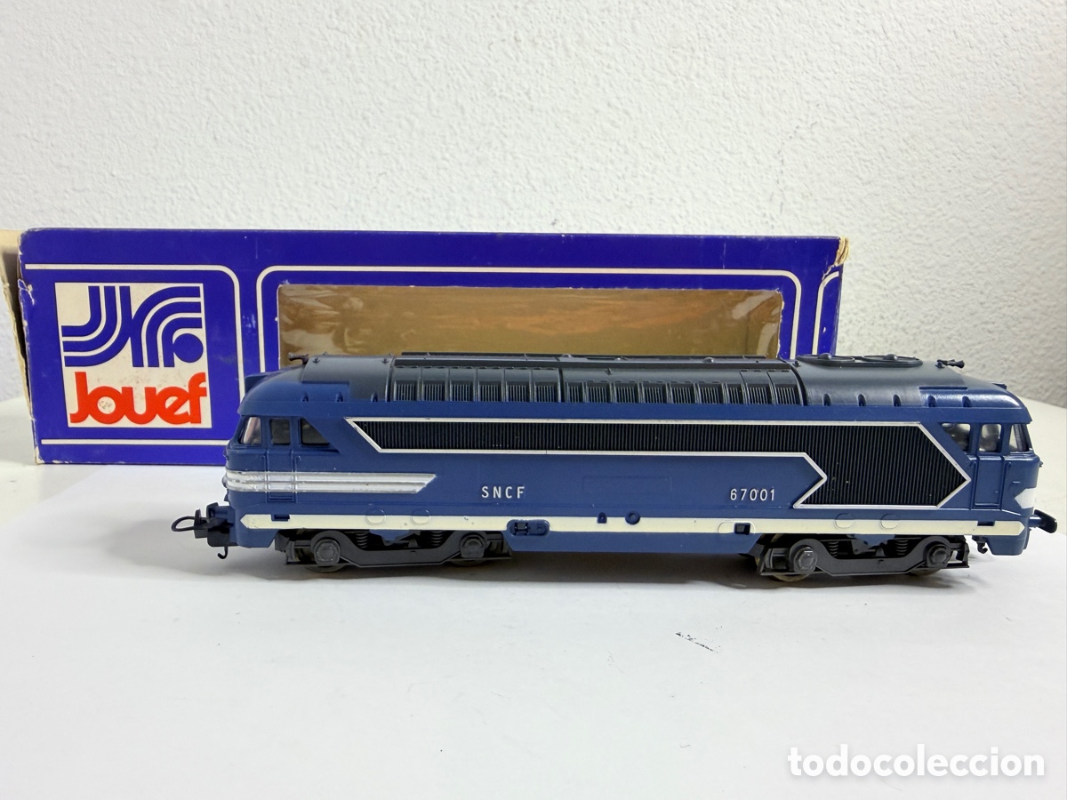 Trenes escala: Locomotora SNCF CC 67001 Jouef HO &ndash; Diesel &ndash; Vintage &ndash; Made in France