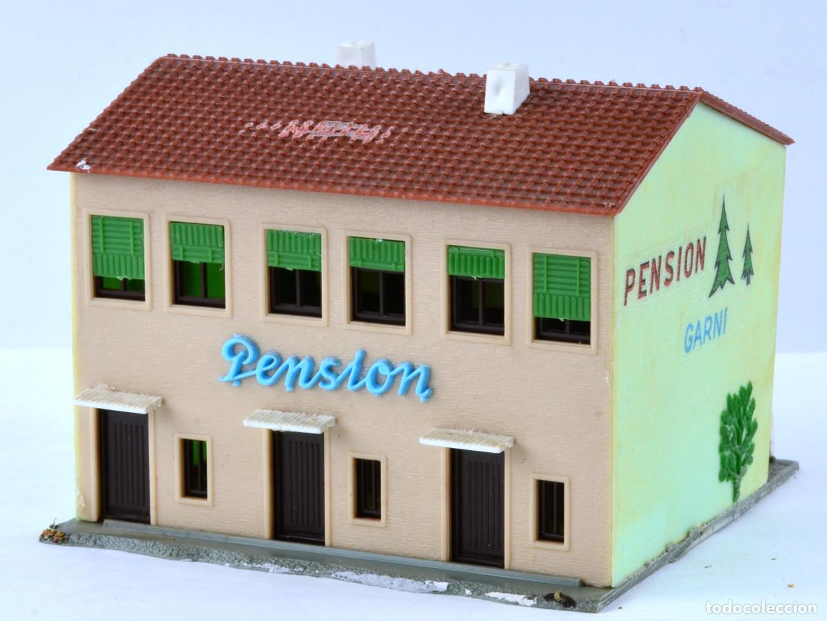 Trenes escala: Faller Edificios Escala H0 Casa Pension - Foto 3