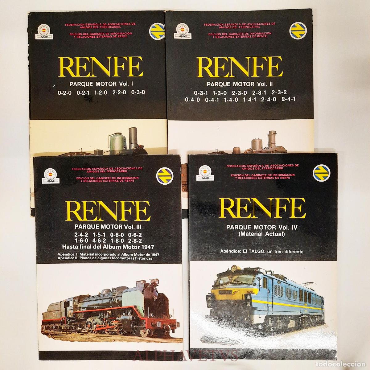 Modelleisenbahnen: RENFE Parque Motor 4 Vols. - vv aa