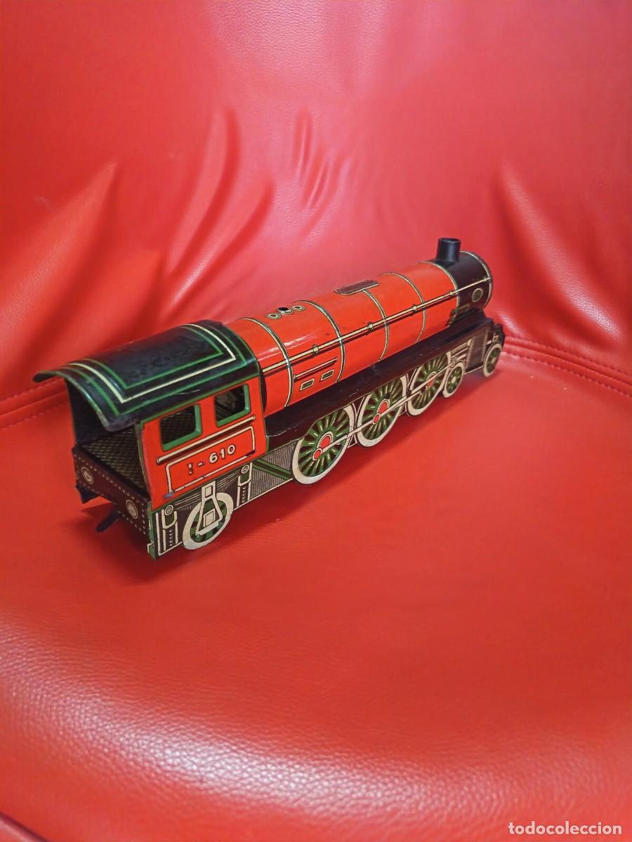 Trenes escala: TREN ANTIGUO DE CUERDA