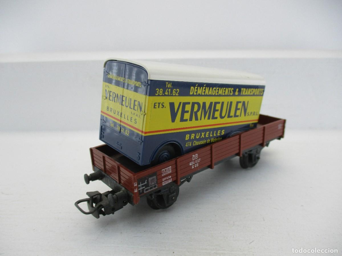 Trenes escala: VAGON MERCANCIA ESCALA HO REF NB - Foto 2