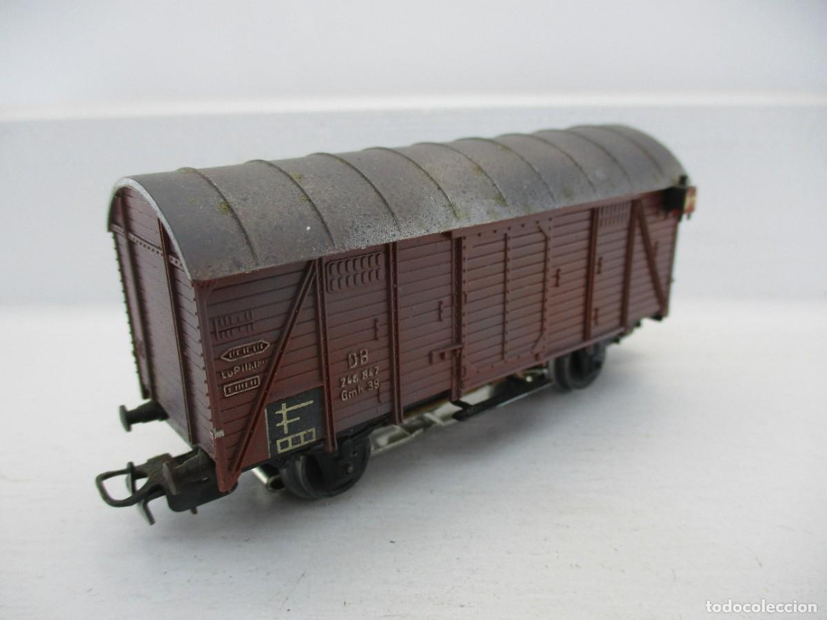 Trenes escala: VAGON MERCANCIA ESCALA HO REF A10 - Foto 2