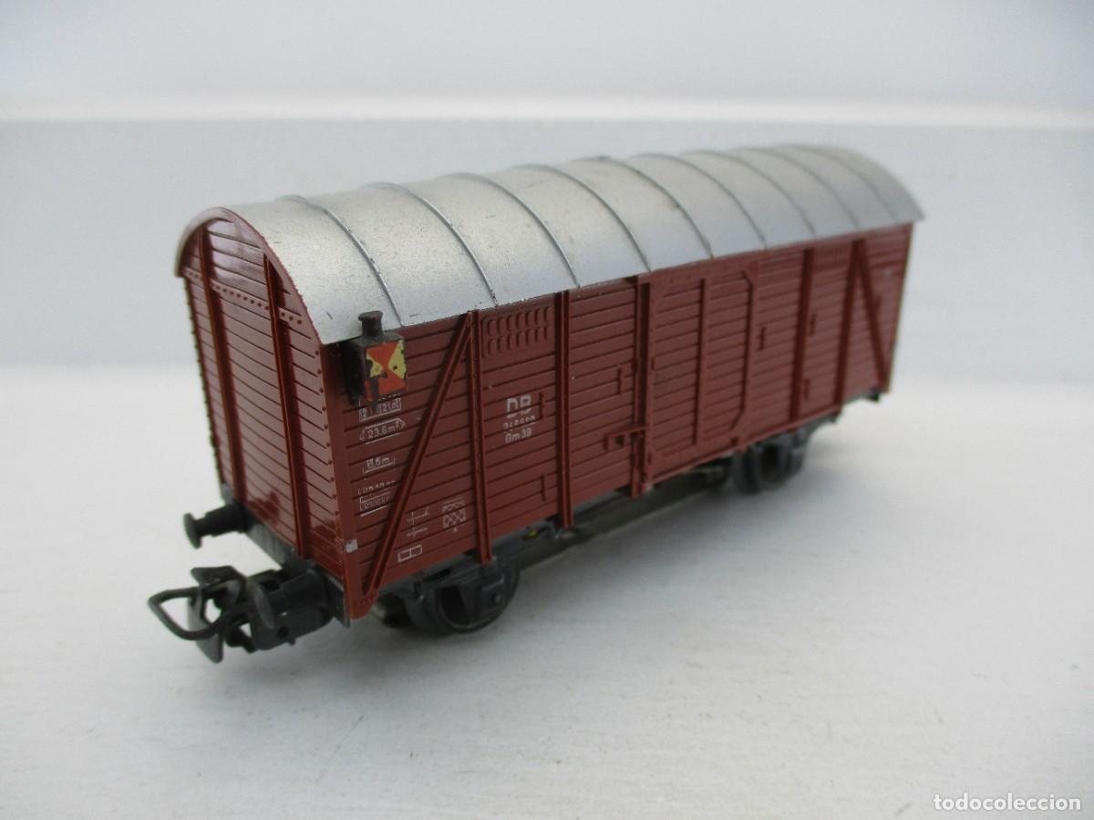 Trenes escala: VAGON MERCANCIA ESCALA HO REF A10 - Foto 2