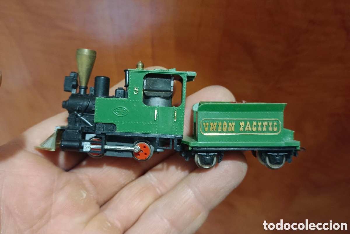 Trenes escala: Locomotora tren Egger - Bahn 1009 HoE union pacific western
