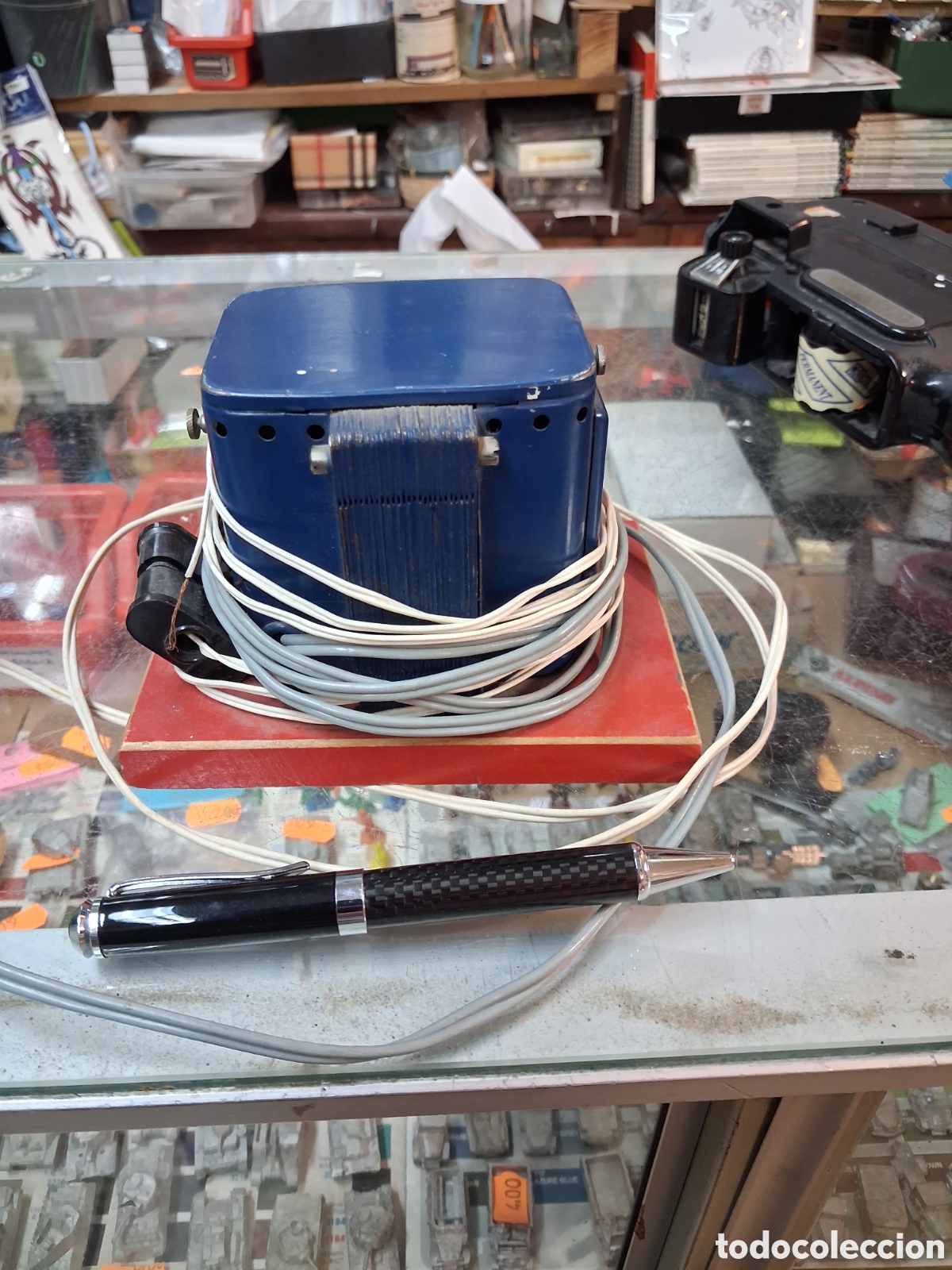 Trenes escala: Transformador paya 125 v antiguo - Foto 2