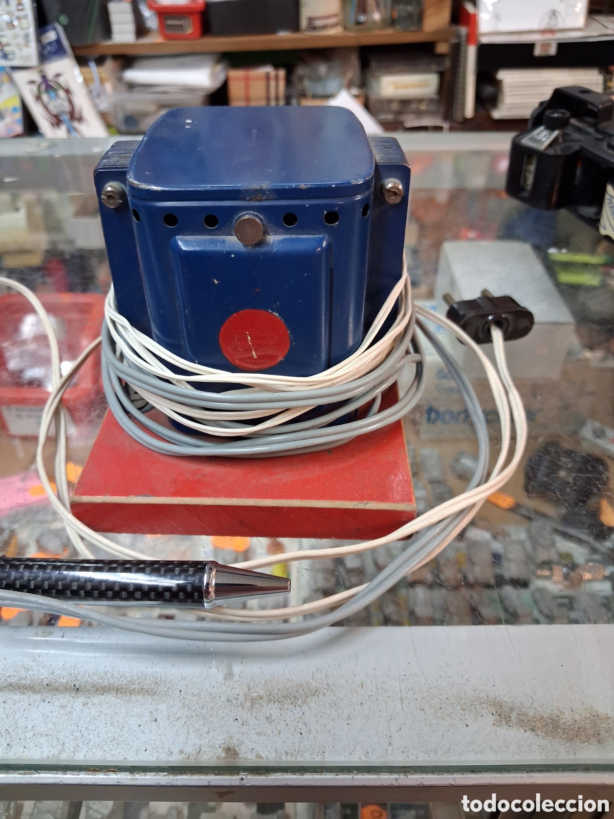 Trenes escala: Transformador paya 125 v antiguo - Foto 3