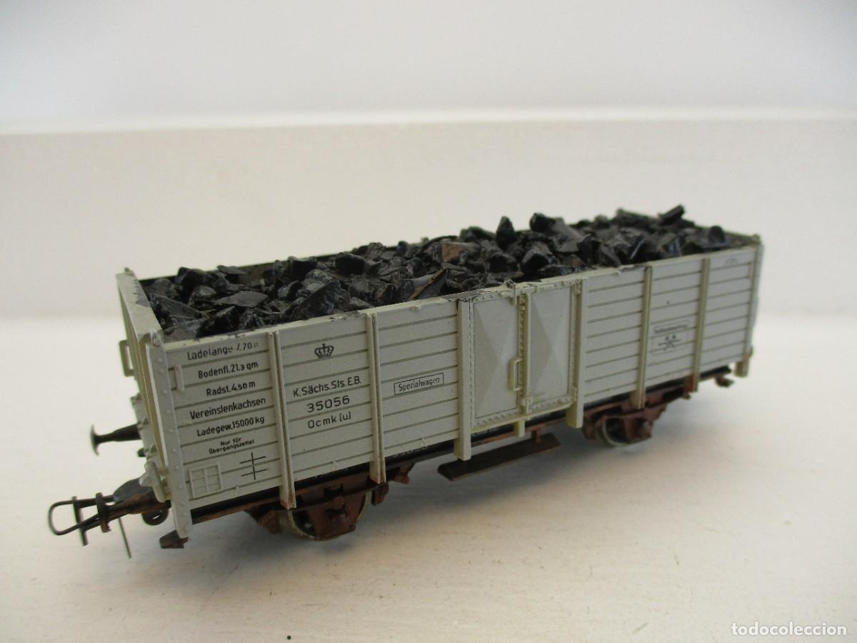 Trenes escala: VAGON MERCANCIA ESCALA HO REF MD - Foto 2