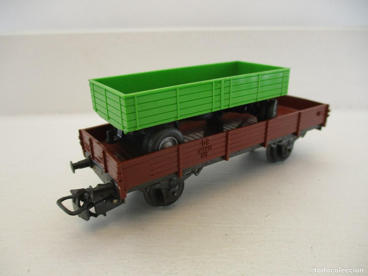 Trenes escala: VAGON MERCANCIA ESCALA HO REF MC - Foto 2