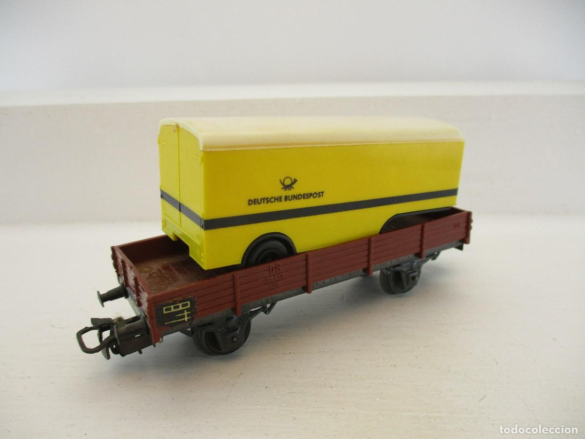 Trenes escala: VAGON MERCANCIA ESCALA HO REF MB - Foto 2