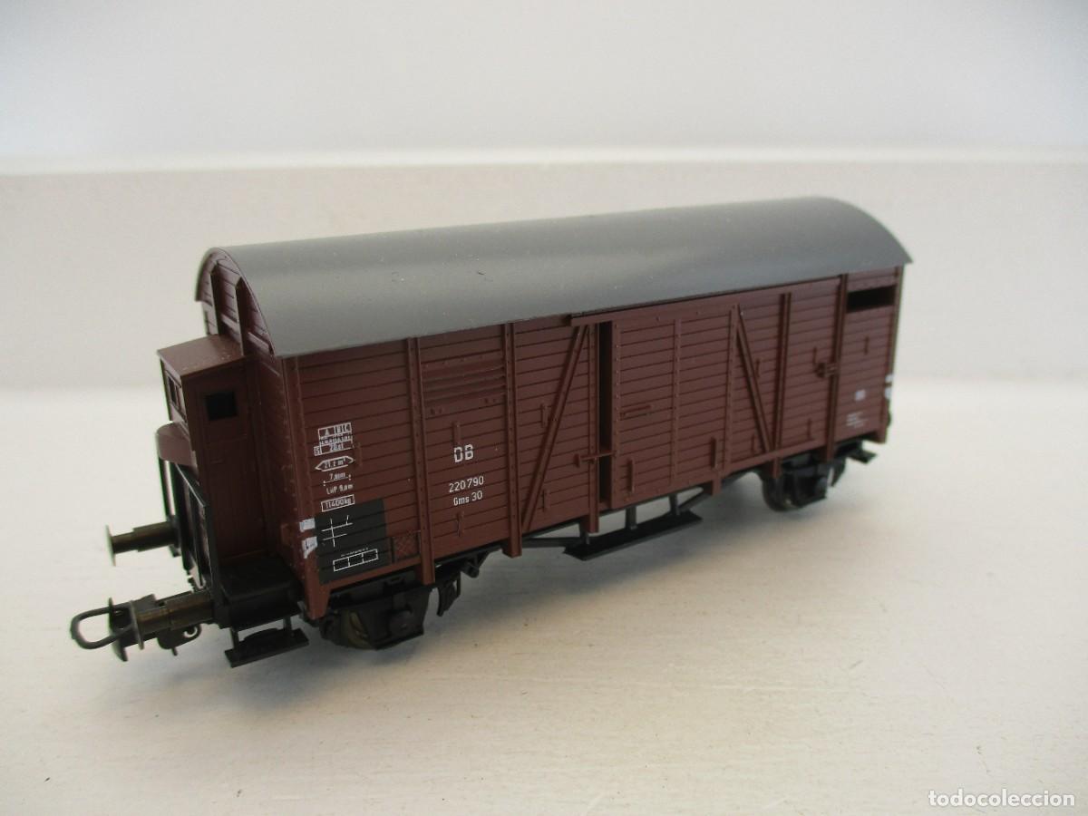 Trenes escala: VAGON MERCANCIA ESCALA HO REF MB - Foto 1