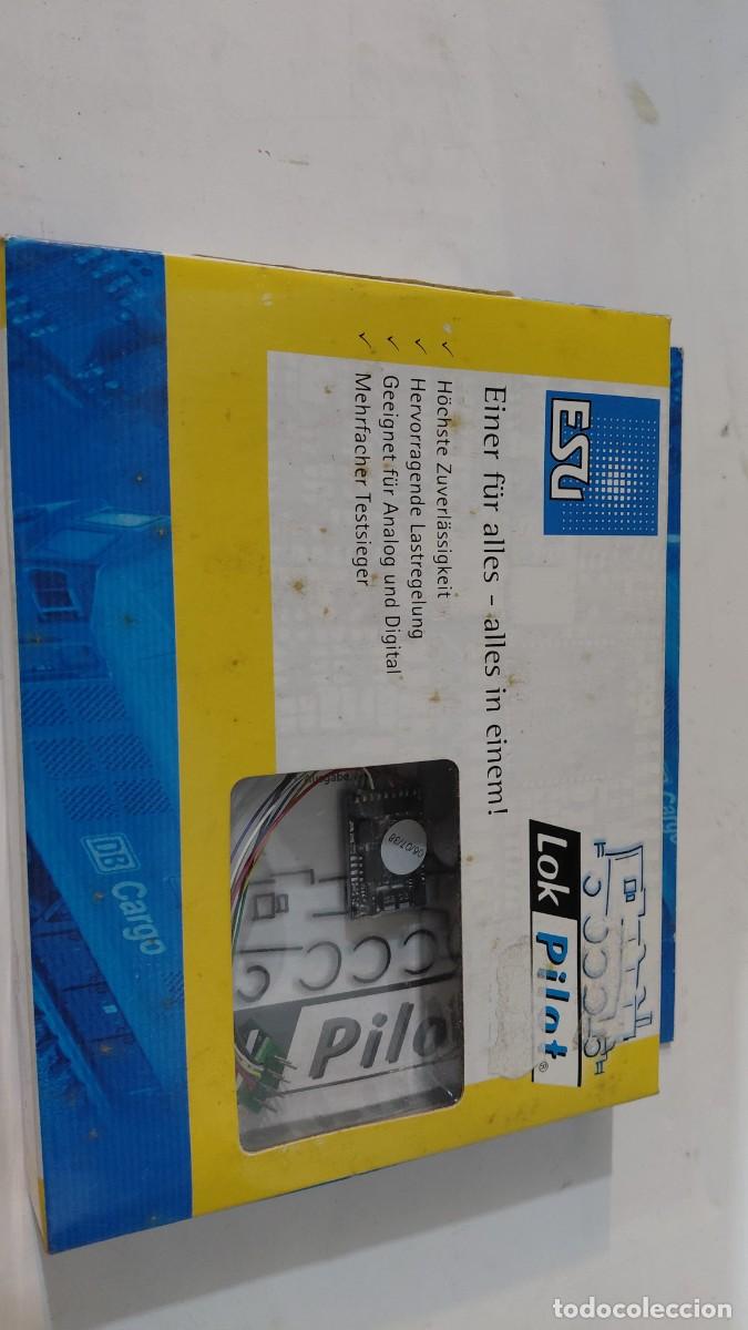 Trenes escala: Decoder locomotora ESU Lokpilot