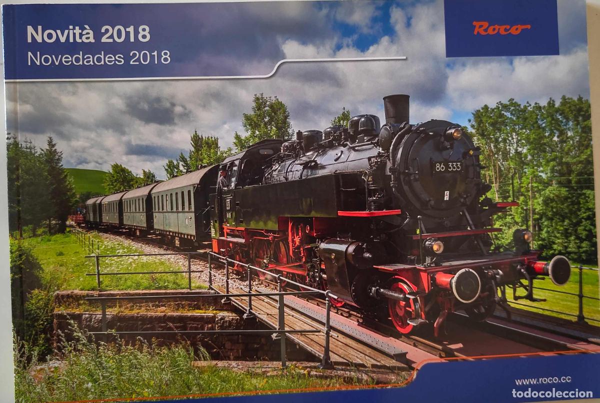 Trenes escala: CATALOGO NOVEDADES ROCO A&Ntilde;O 2018