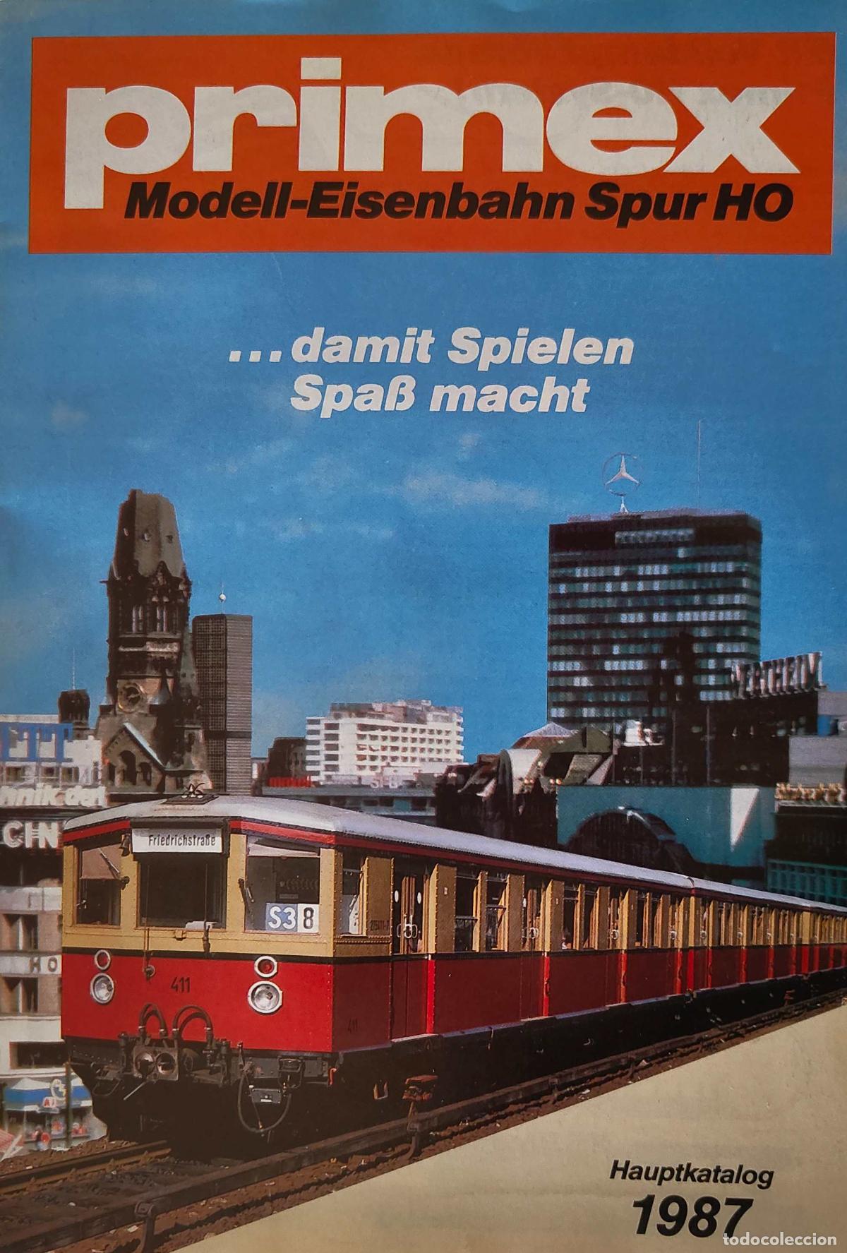Trenes escala: CATALOGO PRIMEX 1987 - Foto 1