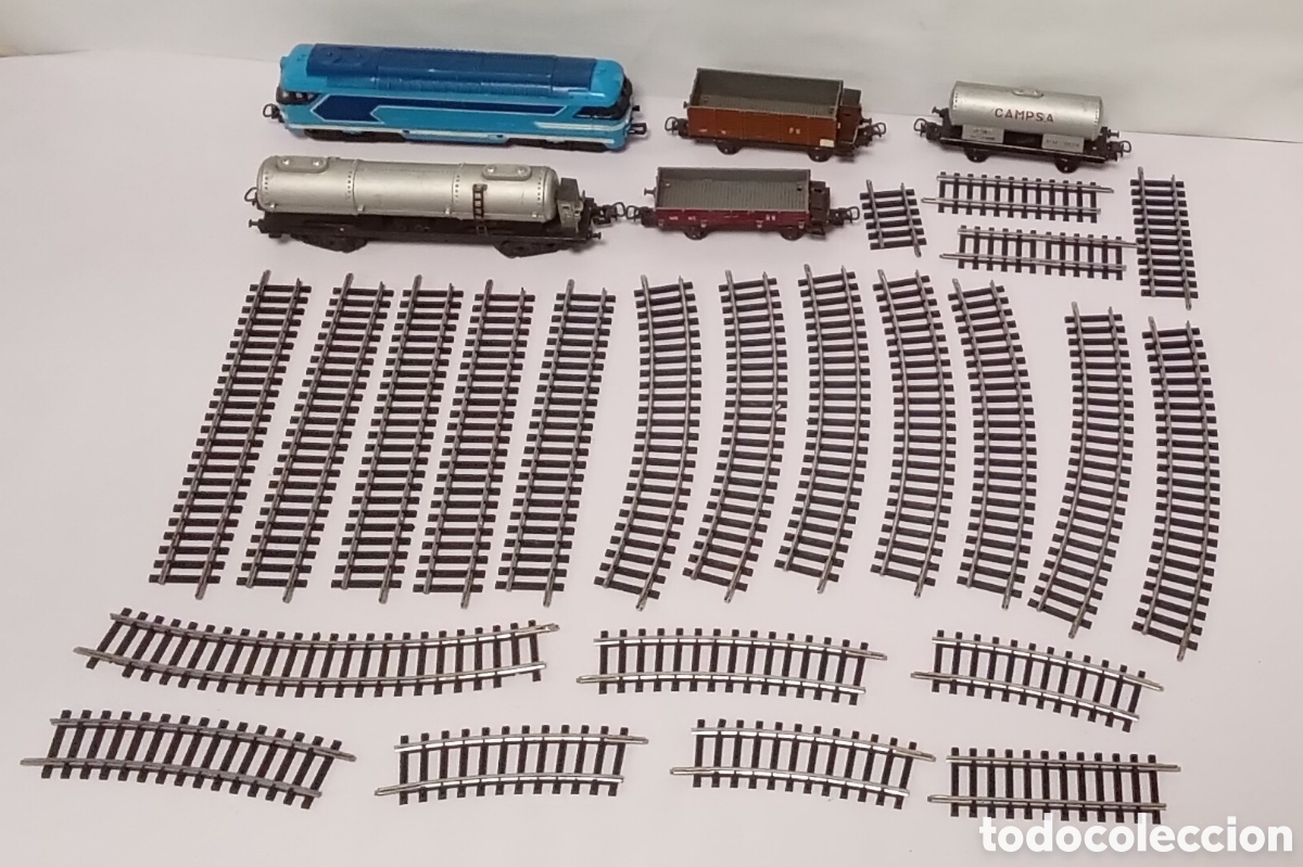Trenes escala: Lote Variado Tren El&eacute;ctrico Escala HO