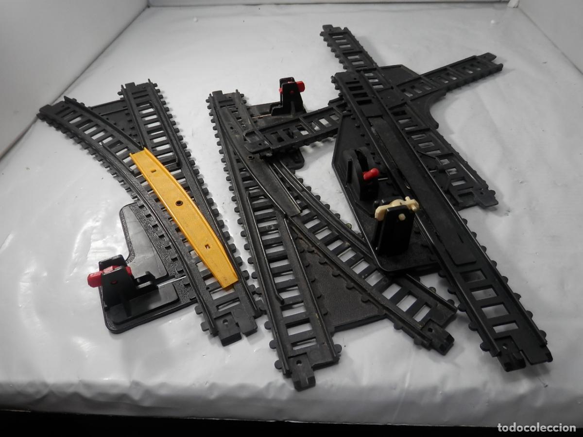Trenes escala: LOPTE VIAS ESCALA HO DE PLASTICO