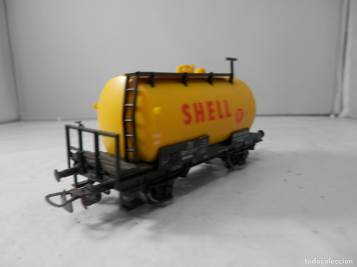 Trenes escala: VAGON CISTERNA SHELL ESCALA HO DE PIKO - Foto 3