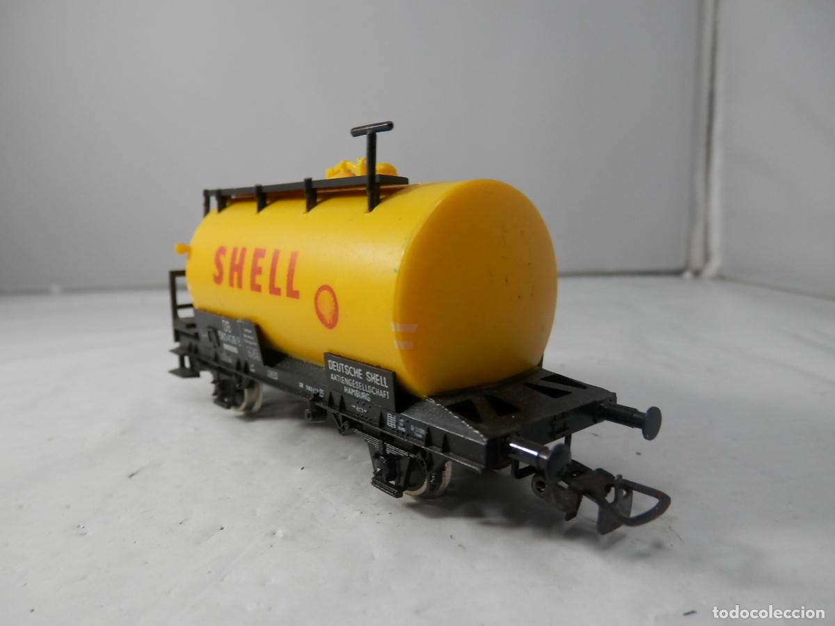 Trenes escala: VAGON CISTERNA SHELL ESCALA HO DE PIKO - Foto 6
