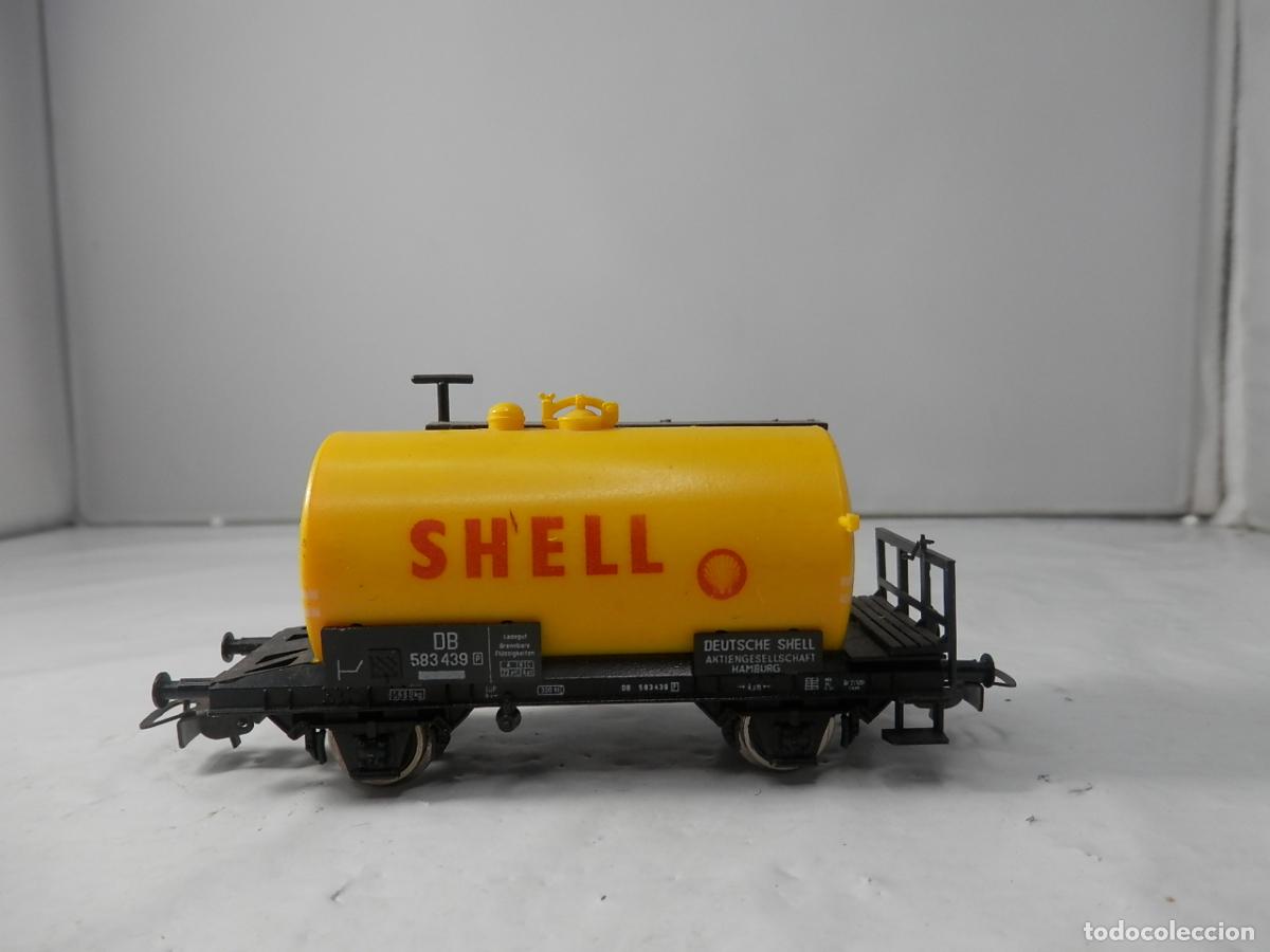 Trenes escala: VAGON CISTERNA SHELL ESCALA HO DE PIKO