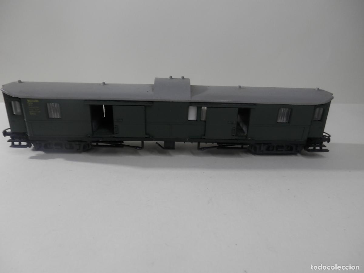Trenes escala: VAGON FURGON ESCALA HO DE LILIPUT