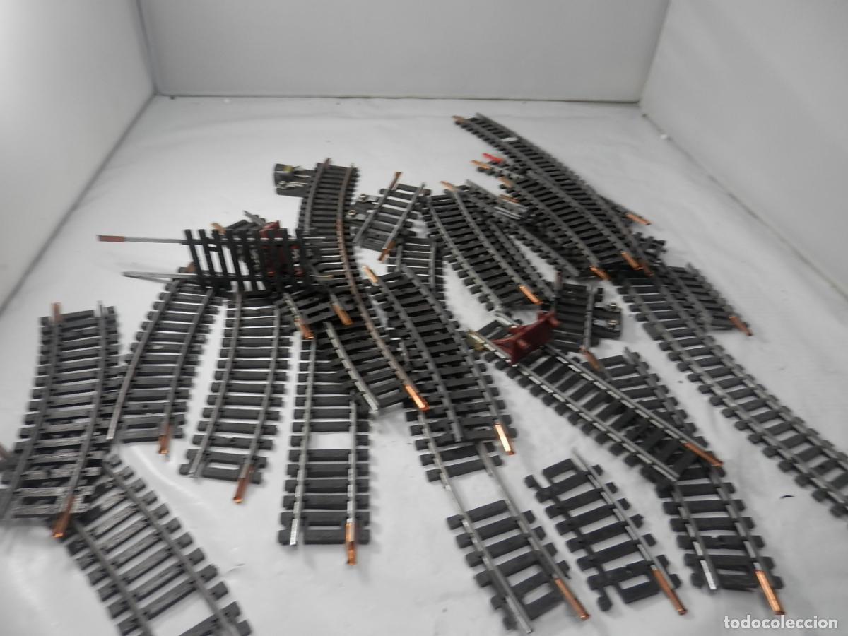 Trenes escala: LOTE VIAS ESCALA HO VARIAS MARCAS - Foto 3