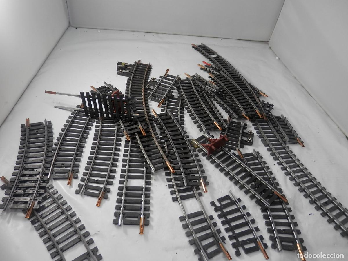 Trenes escala: LOTE VIAS ESCALA HO VARIAS MARCAS - Foto 4