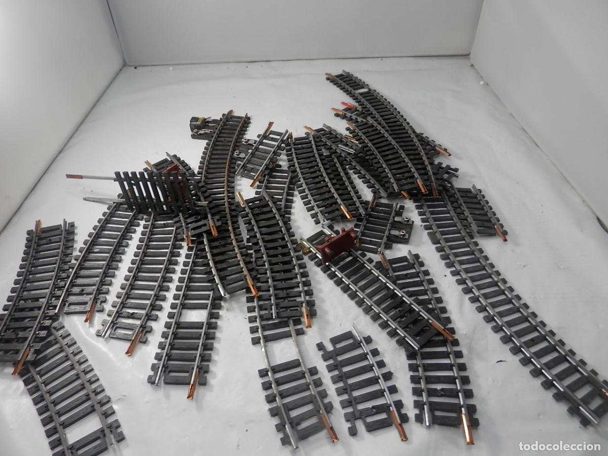 Trenes escala: LOTE VIAS ESCALA HO VARIAS MARCAS - Foto 5