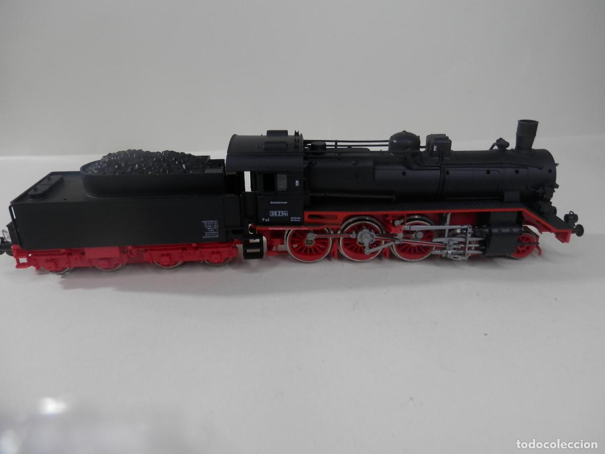 Trenes escala: LOCOMOTORA VAPOR ESCALA HO DE PIKO
