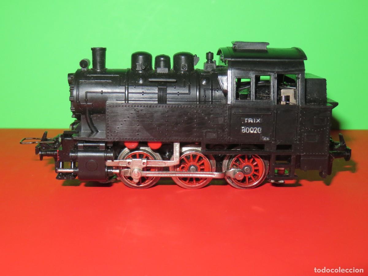 Trenes escala: LOCOMOTORA VAPOR TRIX ESCALA H0.