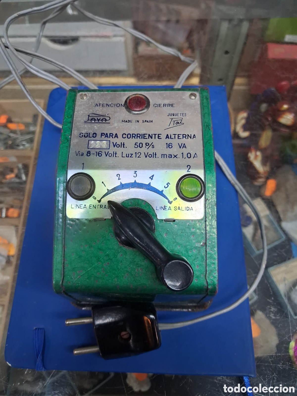 Trenes escala: Transformador paya 125 v perfecto estado