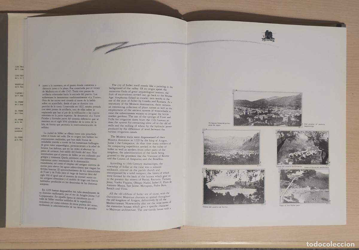 Trenes escala: Libro FERROCARRILES DE SOLLER Y MALLORCA, de Jos&eacute; Mar&iacute;a Valero y Eustaquio de la Cruz. - Foto 3