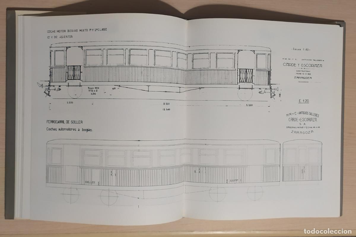 Trenes escala: Libro FERROCARRILES DE SOLLER Y MALLORCA, de Jos&eacute; Mar&iacute;a Valero y Eustaquio de la Cruz. - Foto 6