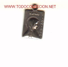 Trofeos y medallas: Medalla de Lourdes, de plata. - Foto 1