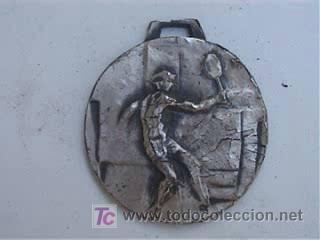 Trofeos y medallas: MEDALLA ANTIGUA DE TENIS - Foto 1